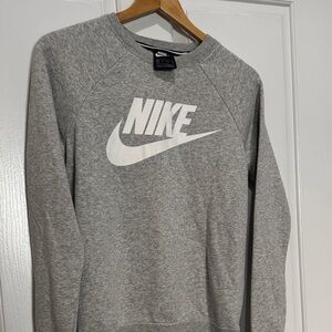 Nike  Gray Sweater